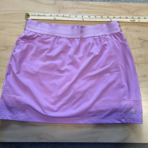 Adidas Golf Women's Climacool Skort Size M‎ Athletic Pull On Light Lilac Tennis - Picture 1 of 6